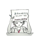 おかげさまで、なんとか生きています。（個別スタンプ：3）