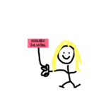 random drawings（個別スタンプ：7）