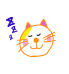 かわいい ねこたち（個別スタンプ：5）