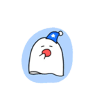 表情豊かなオバケちゃん（個別スタンプ：16）