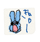 カラフルな子供のお絵描き(ちょっと絵本風)（個別スタンプ：6）