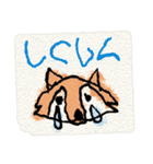 カラフルな子供のお絵描き(ちょっと絵本風)（個別スタンプ：16）