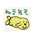 カラフルな子供のお絵描き(ちょっと絵本風)（個別スタンプ：22）