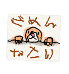 カラフルな子供のお絵描き(ちょっと絵本風)（個別スタンプ：28）