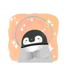 Space Penguin（個別スタンプ：7）