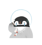 Space Penguin（個別スタンプ：16）