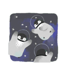 Space Penguin（個別スタンプ：23）