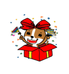 ハイブリッド犬の一日（個別スタンプ：3）