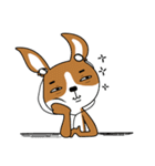ハイブリッド犬の一日（個別スタンプ：11）
