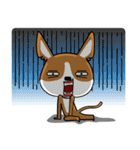 ハイブリッド犬の一日（個別スタンプ：13）