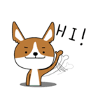 ハイブリッド犬の一日（個別スタンプ：17）