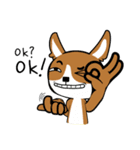 ハイブリッド犬の一日（個別スタンプ：18）