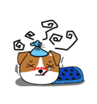 ハイブリッド犬の一日（個別スタンプ：23）
