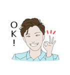 イマドキのイケメンボーイズ（個別スタンプ：3）