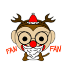 Fan Fan Christmas（個別スタンプ：8）
