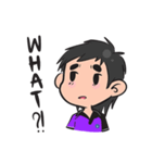 I am a computer student.（個別スタンプ：5）