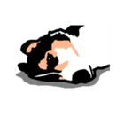 ゆるい黒コーギースタンプ（個別スタンプ：26）