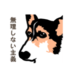 ゆるい黒コーギースタンプ（個別スタンプ：40）