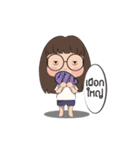 i am little glasses（個別スタンプ：9）