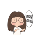i am little glasses（個別スタンプ：11）