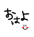 moji only（個別スタンプ：1）