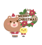 こぐまのシベリア クリスマス＆お正月（個別スタンプ：4）