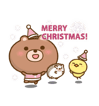 こぐまのシベリア クリスマス＆お正月（個別スタンプ：10）