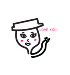 LAZYSECRETBOY（個別スタンプ：10）