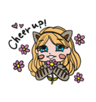 Cat costume girl CANDY（個別スタンプ：7）
