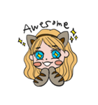 Cat costume girl CANDY（個別スタンプ：12）