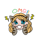 Cat costume girl CANDY（個別スタンプ：14）