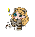 Cat costume girl CANDY（個別スタンプ：15）