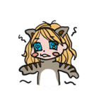 Cat costume girl CANDY（個別スタンプ：19）