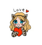 Cat costume girl CANDY（個別スタンプ：25）