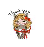 Cat costume girl CANDY（個別スタンプ：26）