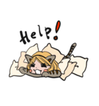 Cat costume girl CANDY（個別スタンプ：27）