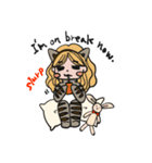 Cat costume girl CANDY（個別スタンプ：29）