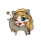 Cat costume girl CANDY（個別スタンプ：32）