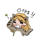 Cat costume girl CANDY（個別スタンプ：37）
