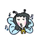 マサシ。バタフライ^ _ ^（個別スタンプ：3）