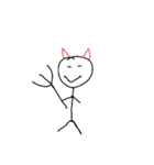 Stickmans life（個別スタンプ：7）