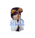 毛の王様（個別スタンプ：1）