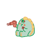 Little Dinosaur, DINOZE (Christmas ver.)（個別スタンプ：7）