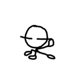 Straight Figure Stick（個別スタンプ：14）