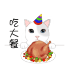 Xmas lovely cat（個別スタンプ：6）