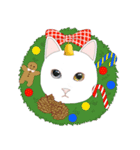 Xmas lovely cat（個別スタンプ：14）