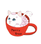 Xmas lovely cat（個別スタンプ：15）
