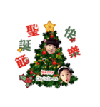 Niu Niu sister with Christmas（個別スタンプ：2）