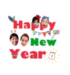 Niu Niu sister with Christmas（個別スタンプ：3）
