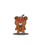 the cutest bear（個別スタンプ：3）